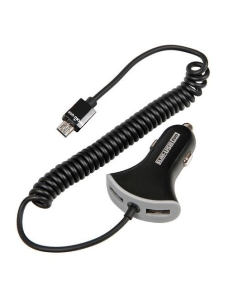 Presa USB doppia e cavo micro USB 2400mA 12 24V SLIM USB EVO