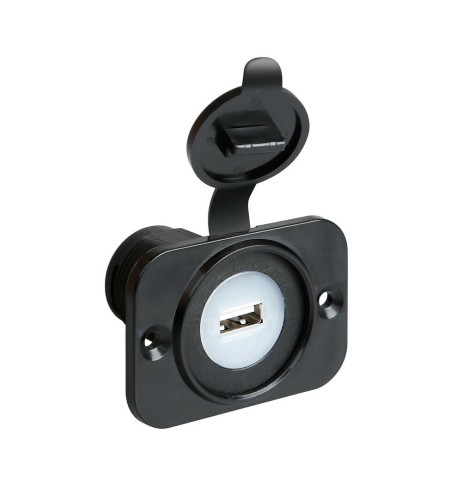 Presa Usb singola montaggio ad incasso 12 24V