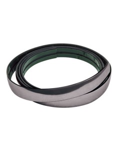 Profilo adesivo cromato nero auto 4 metri larghezza 39mm