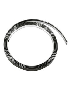 Profilo adesivo cromato auto 25 metri larghezza 14mm