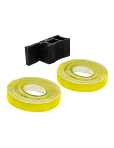 Profilo adesivo per 2 cerchi moto o 4 cerchi auto Giallo Fluo