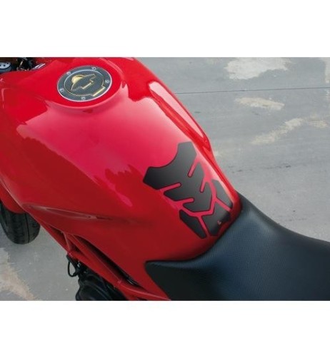 Protezione adesiva per serbatoio moto Pro Tank X2 218x155mm Nero