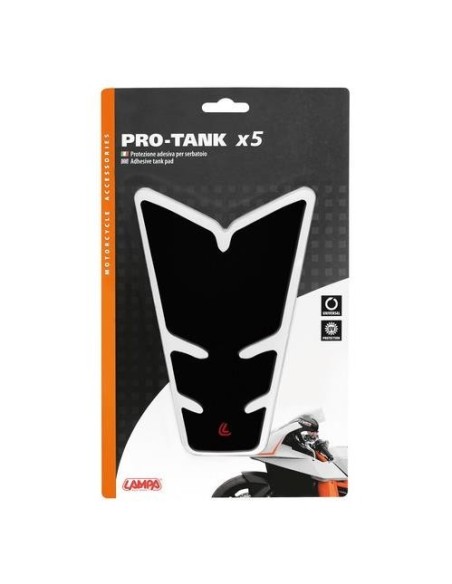 Protezione adesiva per serbatoio moto Pro Tank X5 Nero