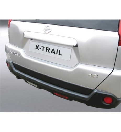 Protezione paraurti posteriore ABS nero Nissan X Trail 2007 2014