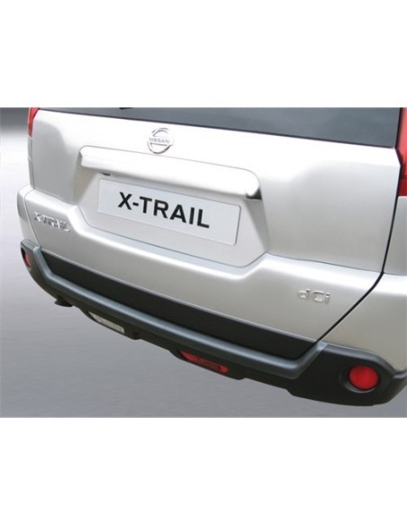 Protezione paraurti posteriore ABS nero Nissan X Trail 2007 2014