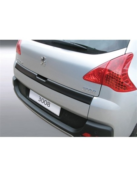 Protezione paraurti posteriore ABS nero Peugeot 3008 2009 2016