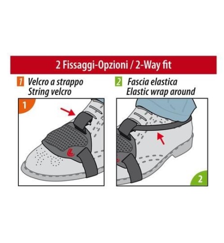 Protezione salva scarpa universale per moto
