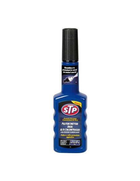Pulitore iniettori Diesel STP alto chilometraggio 200 ml