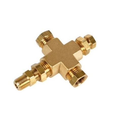 Raccordo radiatore per indicatore temperatura e pressione olio