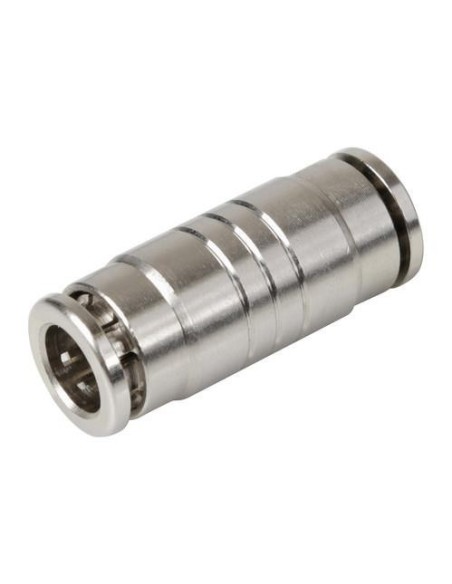 Raccordo rapido dritto in metallo per tubi aria 8mm