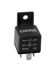 Relay universale 24V 40A 4 contatti