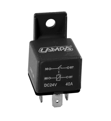 Relay universale 24V 40A 4 contatti