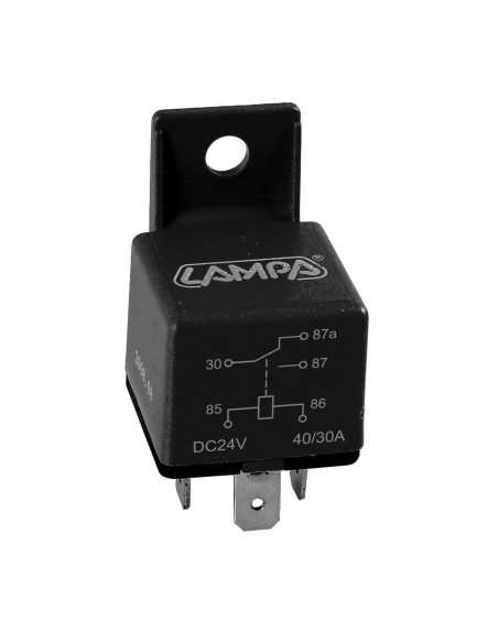 Relay universale 24V 40A 5 contatti
