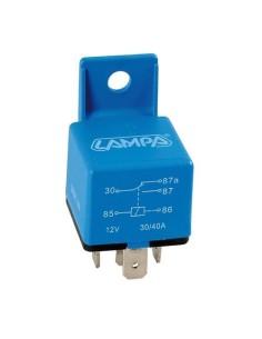 Relay universale 5 contatti 12V 30A