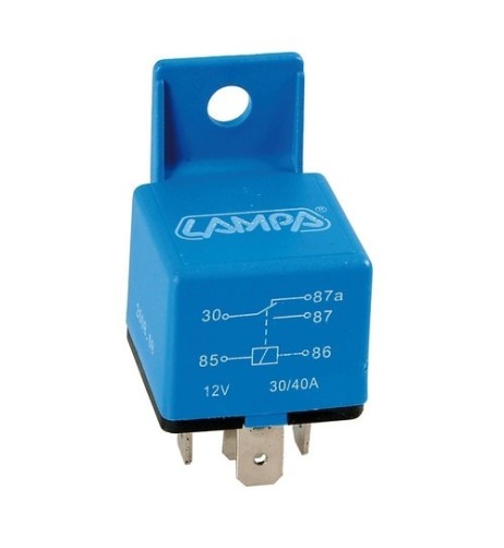 Relay universale 5 contatti 12V 30A