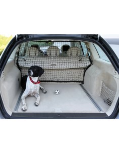 Rete di protezione gommata separatore baule auto universale 130x87cm 2