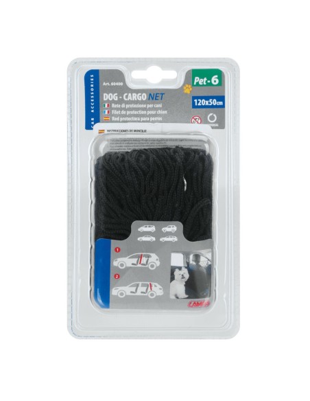 Rete di protezione separatore baule auto universale 120x50cm