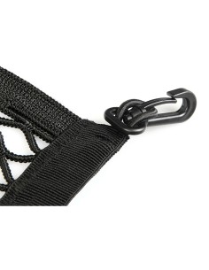 Rete elasticizzata multiuso 42x42cm portapacchi sella serbatoio moto 2