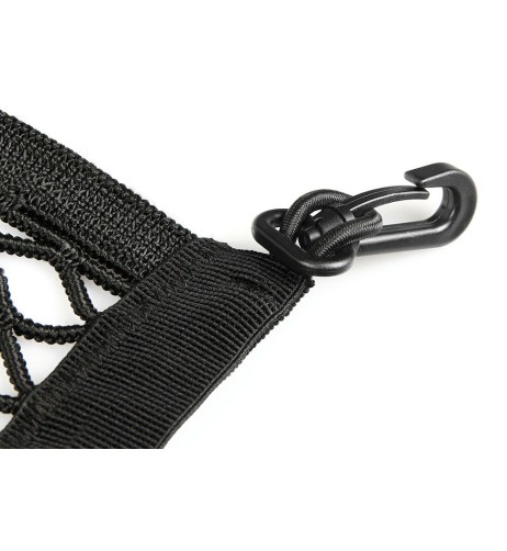 Rete elasticizzata multiuso 65x35cm portapacchi sella serbatoio moto