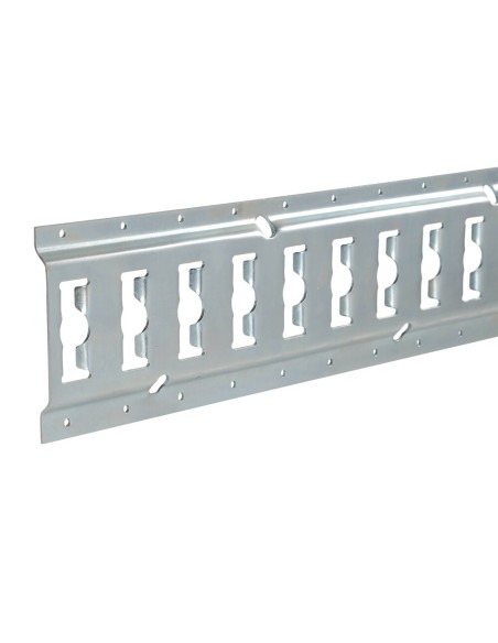 Rotaia fermacarico ad incastro in acciaio zincato 3000mm