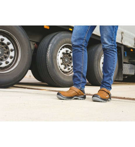 Sabot Antinfortunistico Traspirante Anatomico Lion Brown