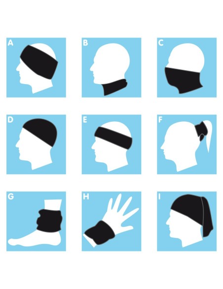 Salvacollo scaldacollo tubolare traspirante