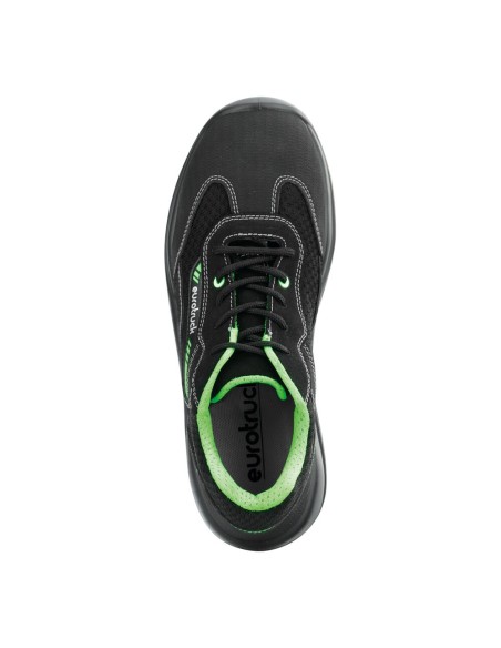 Scarpe antinfortunistiche pelle scamosciata e tessuto traspirante Acid Jung