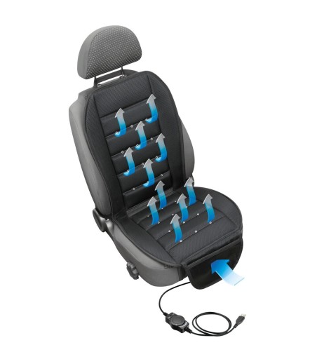 Schienale universale Elegance ventilato con turboventola USB 