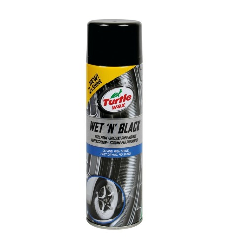 Schiuma lucida pneumatici Turtle Wax Wet n Black