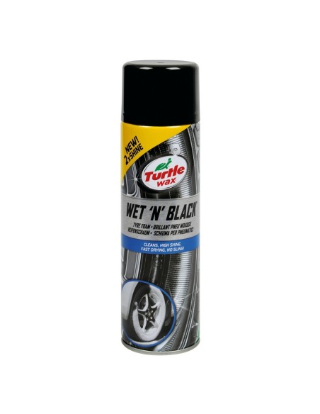 Schiuma lucida pneumatici Turtle Wax Wet n Black