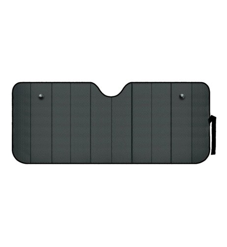 Scudo termico per parabrezza parasole nero opaco taglia L 72x145cm