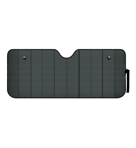Scudo termico per parabrezza parasole nero opaco taglia M 61x147cm
