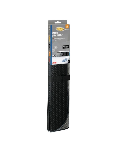 Scudo termico per parabrezza parasole nero opaco taglia M 61x147cm