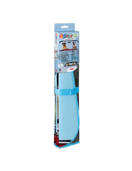 Scudo termico per parabrezza parasole two dogs 68x147cm