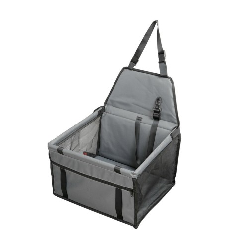 Seggiolino auto per animali fissaggio al poggiatesta 40x32x25cm