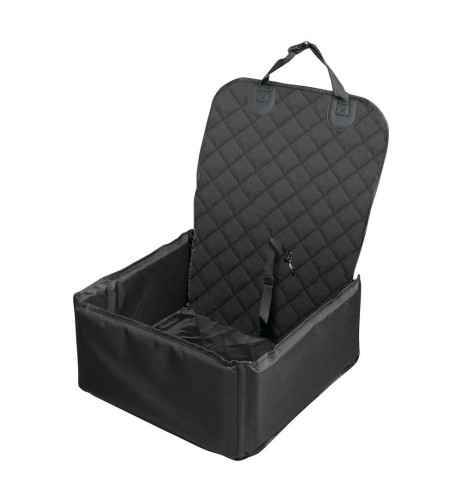 Seggiolino e coprisedile auto per animali fissaggio al poggiatesta 40x40x25