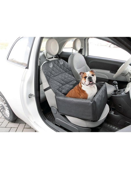 Seggiolino e coprisedile auto per animali fissaggio al poggiatesta 40x40x25