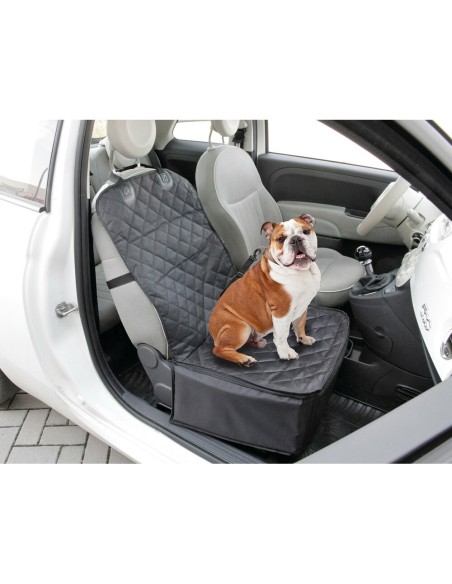 Seggiolino e coprisedile auto per animali fissaggio al poggiatesta 40x40x25