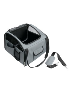 Seggiolino e trasportino auto per animali fissaggio a cintura 40x38x28cm