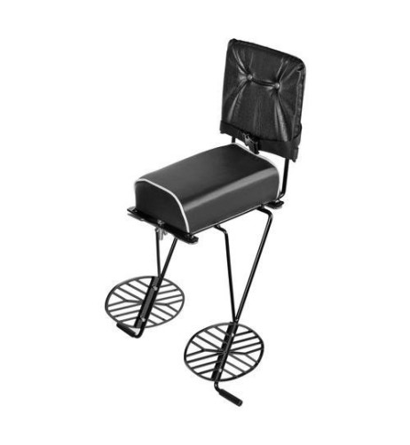 Seggiolino posteriore vintage attacco al portapacchi portata fino a 22Kg