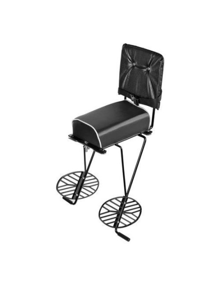 Seggiolino posteriore vintage attacco al portapacchi portata fino a 22Kg