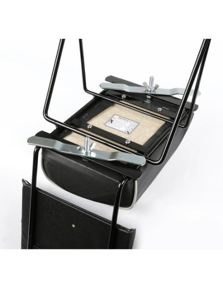 Seggiolino posteriore vintage attacco al portapacchi portata fino a 22Kg