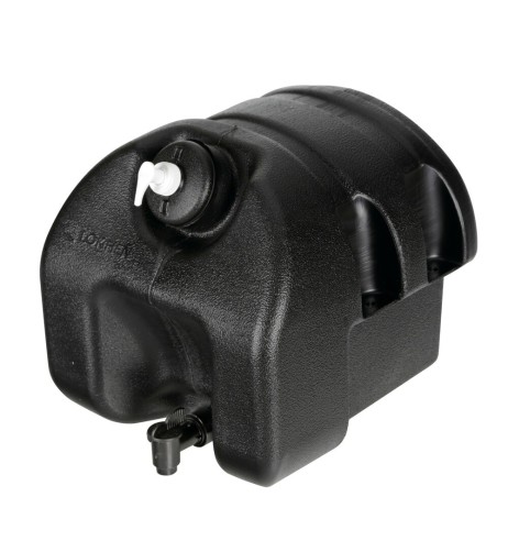 Serbatoio acqua 18L in polietilene con rubinetto e dispenser porta sapone