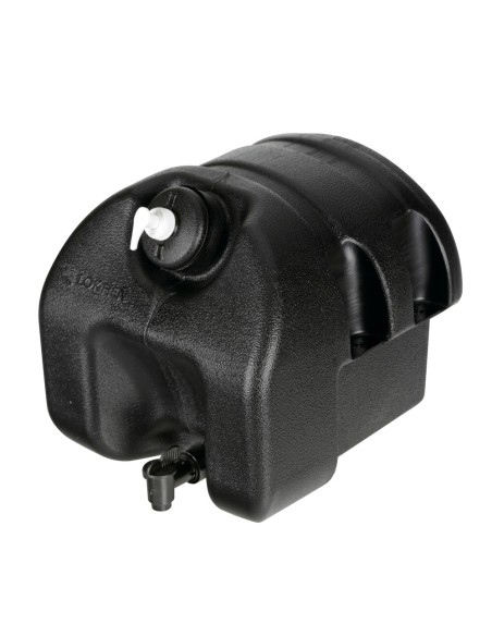 Serbatoio acqua 18L in polietilene con rubinetto e dispenser porta sapone