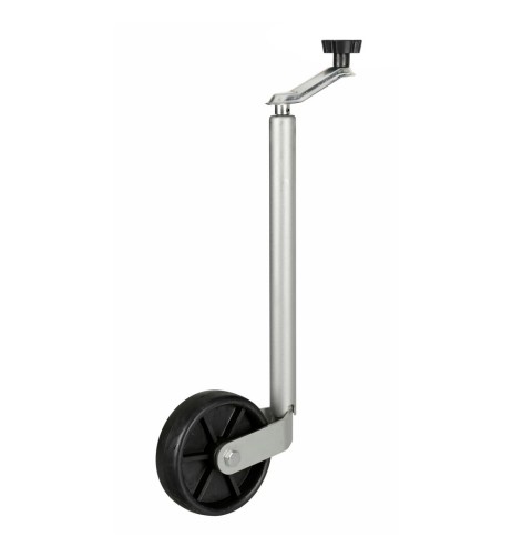 Servotimone per rimorchi e roulotte ruota 160mm estensione 475 720mm