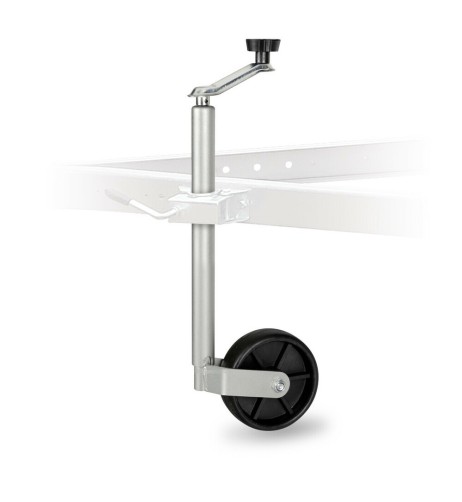 Servotimone per rimorchi e roulotte ruota 160mm estensione 475 720mm