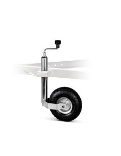 Servotimone per rimorchi e roulotte ruota 260mm estensione 490 750mm 2