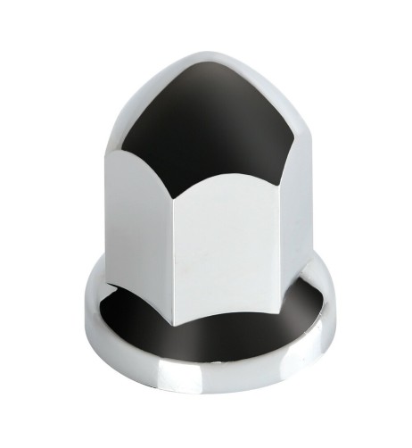 Set 10 copribulloni camion cromati in ABS diametro 32mm 97656