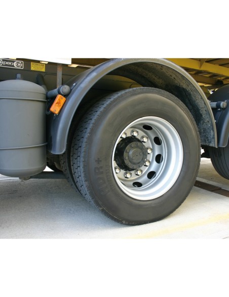 Set 10 copribulloni camion cromati in ABS diametro 32mm 97658