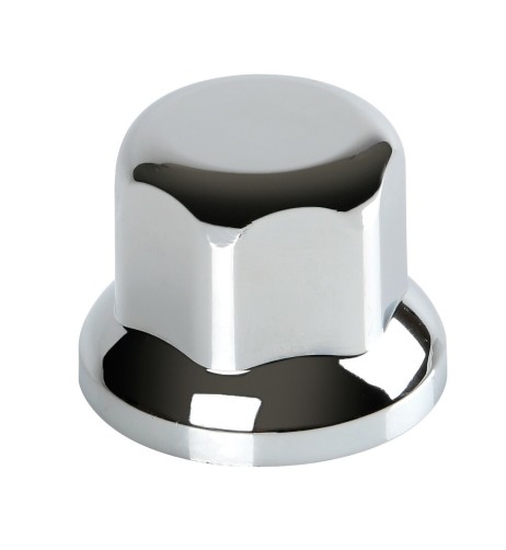 Set 10 copribulloni camion cromati in ABS diametro 33mm 97655